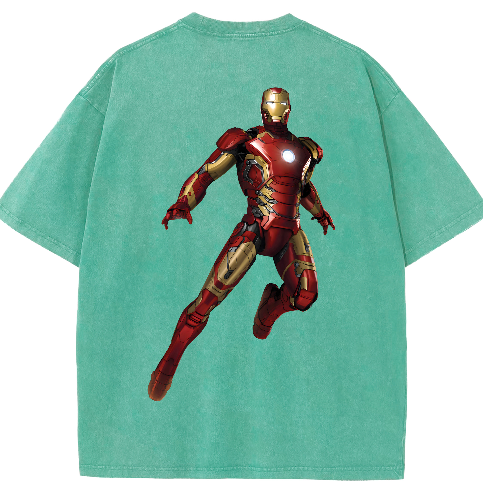 （画像用） アベンジャーズ The Avengers 綿100% ヴィンテージ風 半袖Tシャツ（背面プリント）
